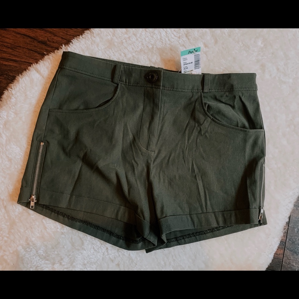 Olive Green Shorts